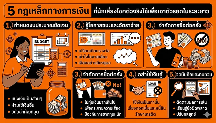 5 กฎเหล็กทางการเงิน ที่นักเสี่ยงโชคตัวจริงใช้เพื่อเอาตัวรอดในระยะยาว